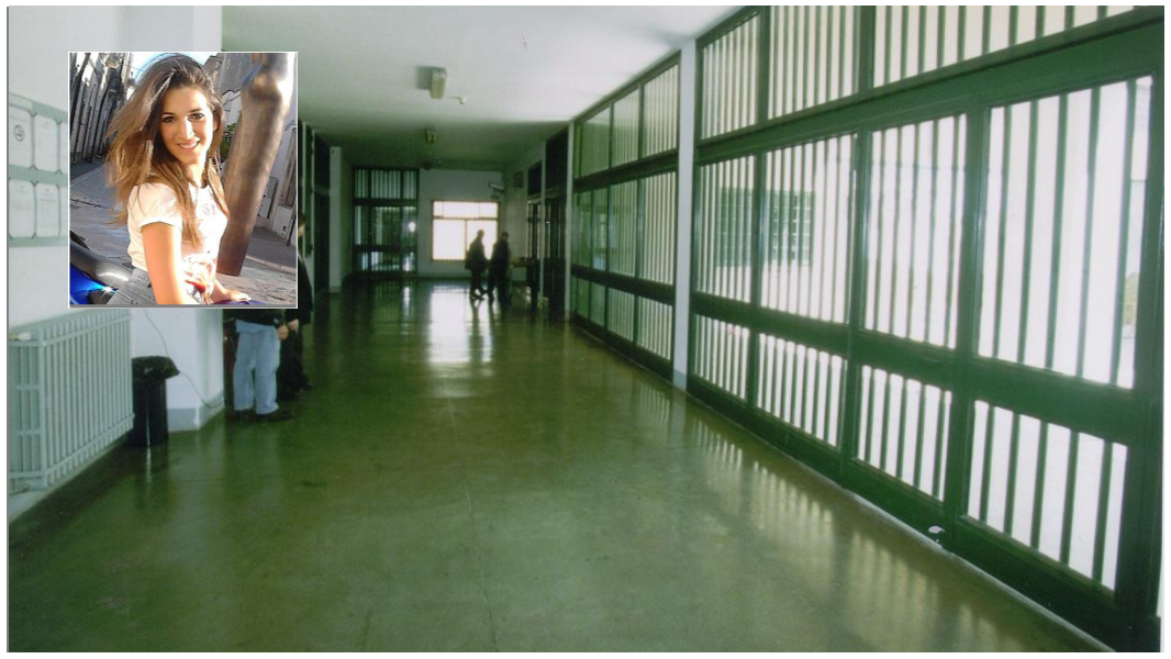 
	Il carcere di Quartucciu e una foto di Noemi Durini dal suo profilo Fb

