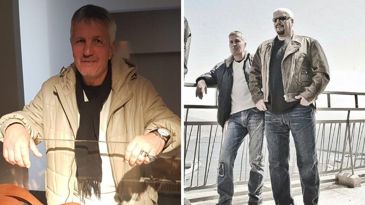 
	Carmine Daniele a destra insieme al fratello Pino

