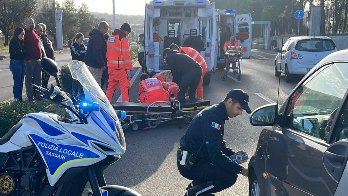 Sassari, investita mentre fa jogging: una donna in ospedale