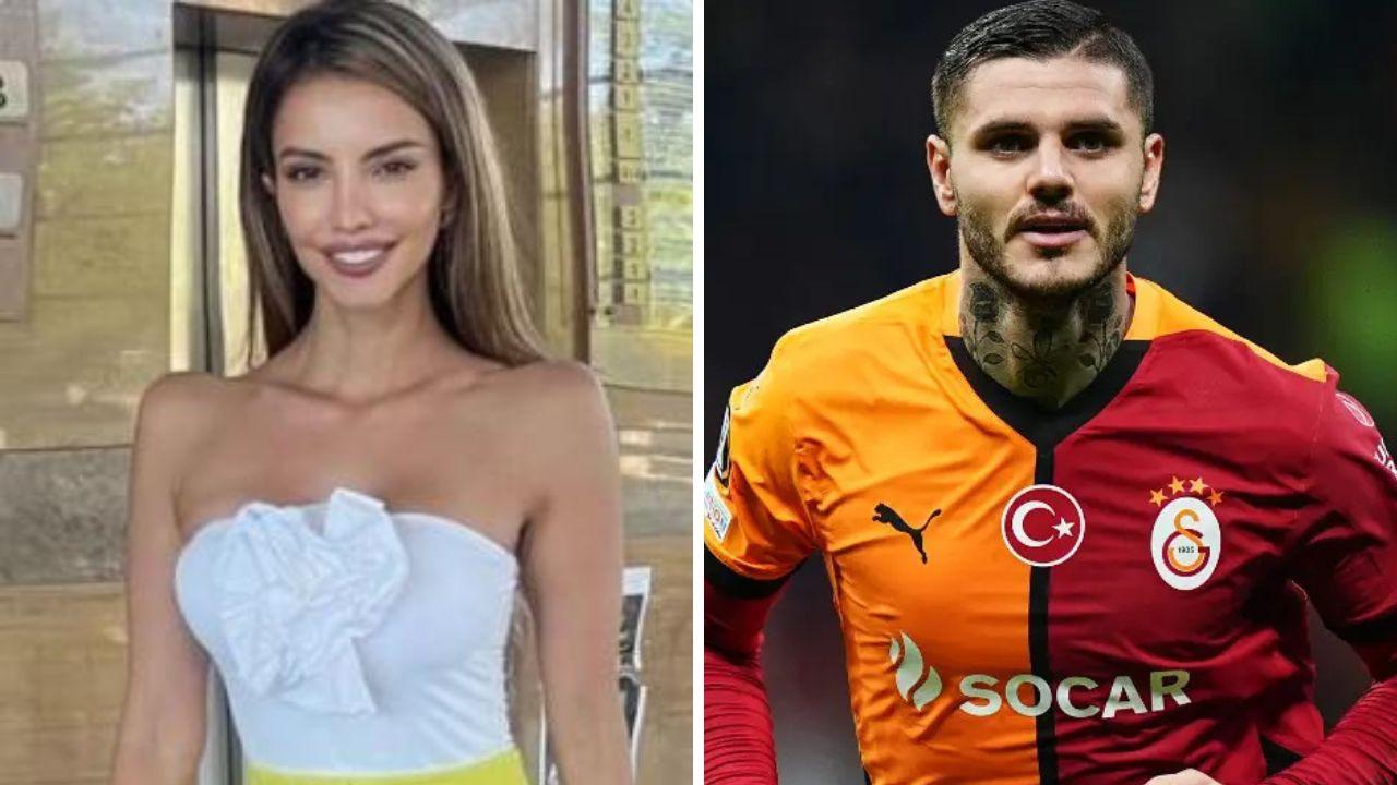 Angela Burgos e Mauro Icardi