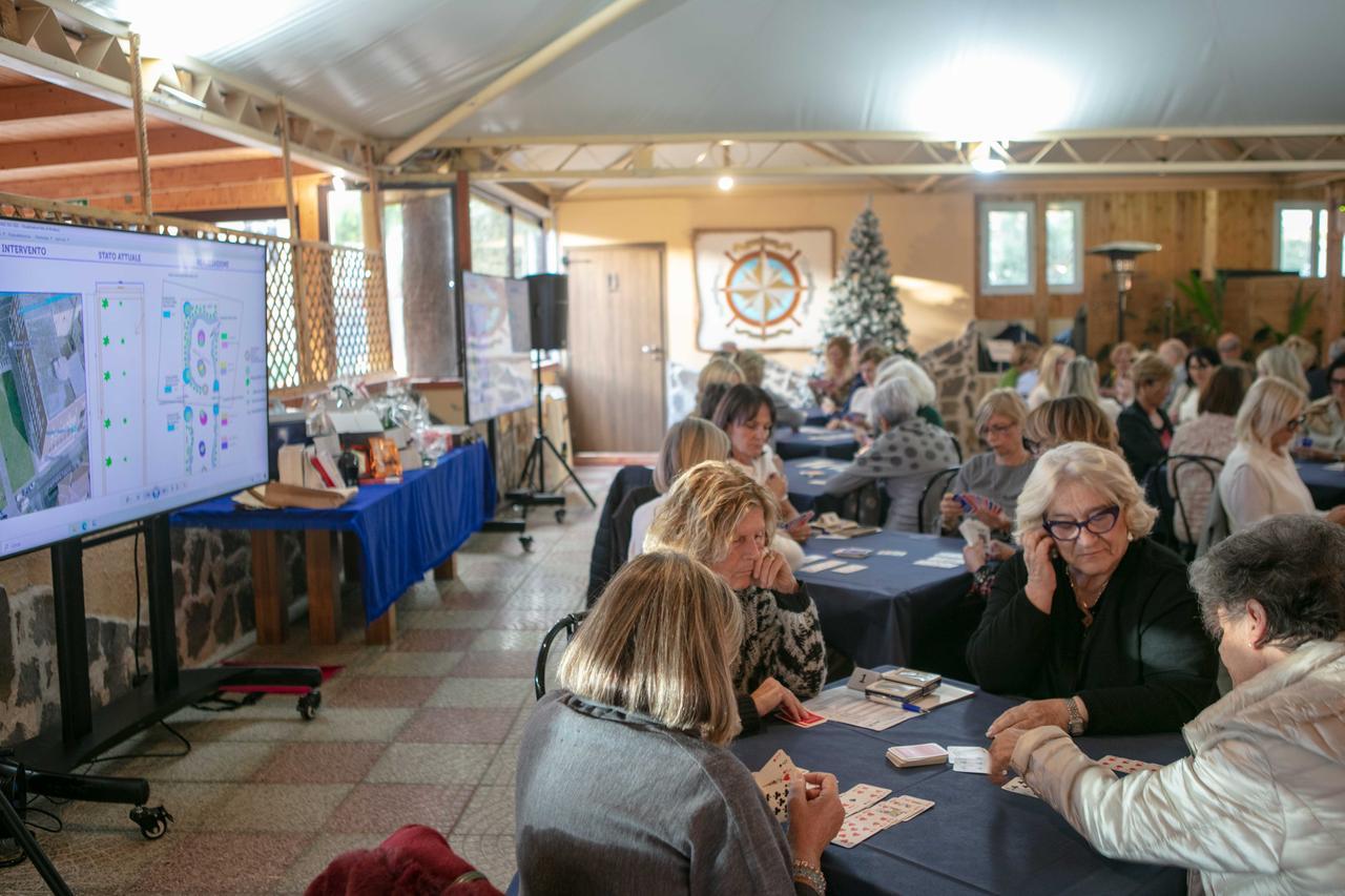 Livorno, burraco solidale a sostegno del giardino pubblico Svs per i malati di Alzheimer