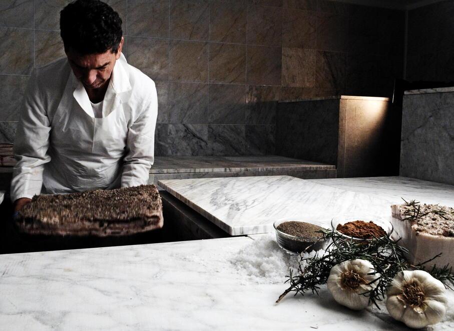 
	Carlo Danesi, direttore di produzione di "Antica larderia Mafalda"

