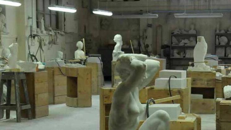 Un laboratorio dell'istituto durante un Simposio (foto d'archivio)