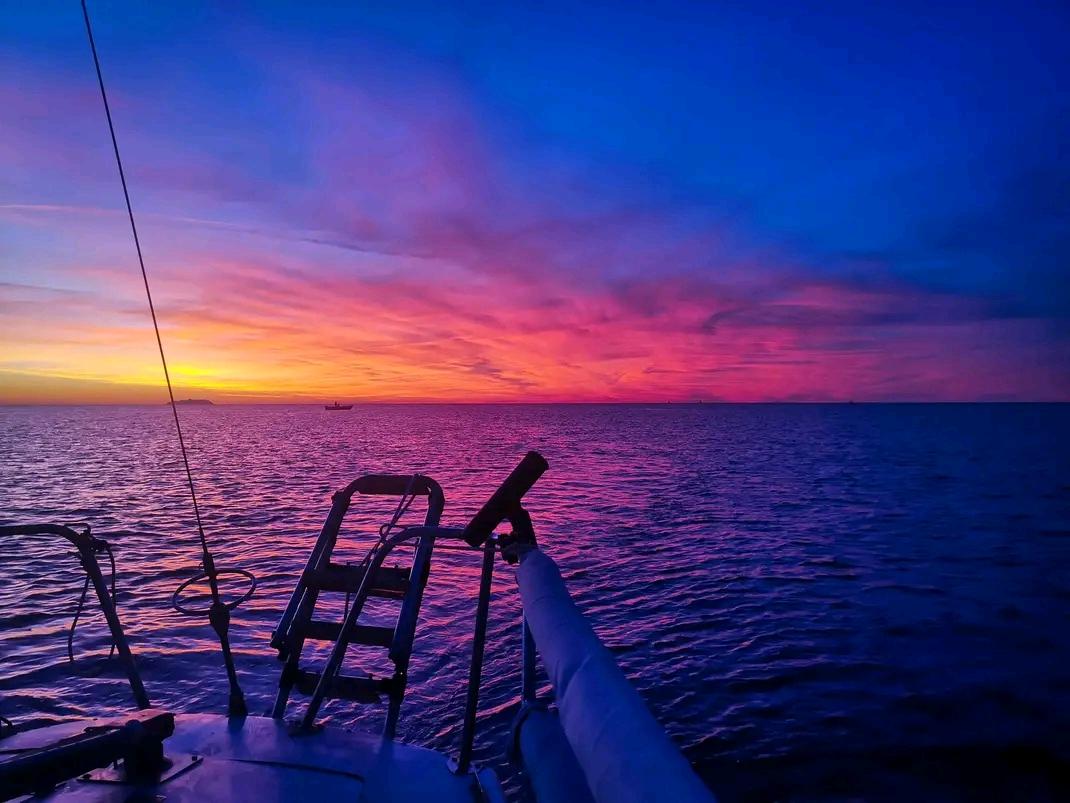  I tramonti in mezzo al mare di Livorno. Grazie a Debora Ingoglia