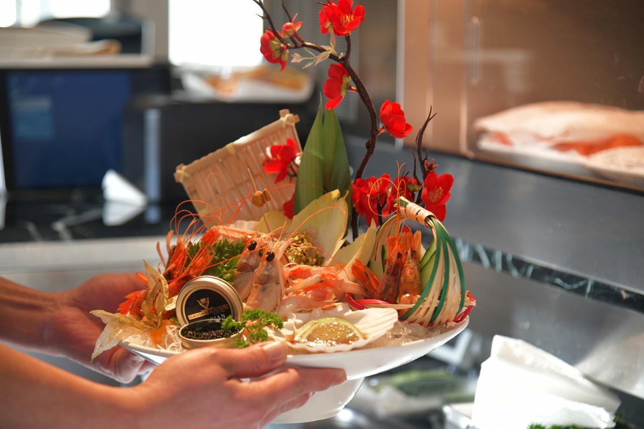 Un tipico menù della tradizione giapponese del ristorante Yumè