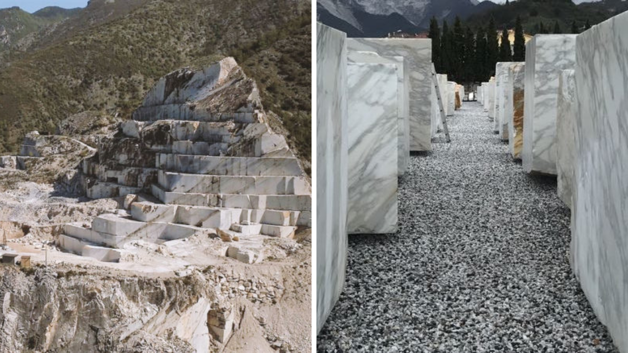 
	La cava e i prodotti di Marbo-Calacata Borghini&nbsp;

