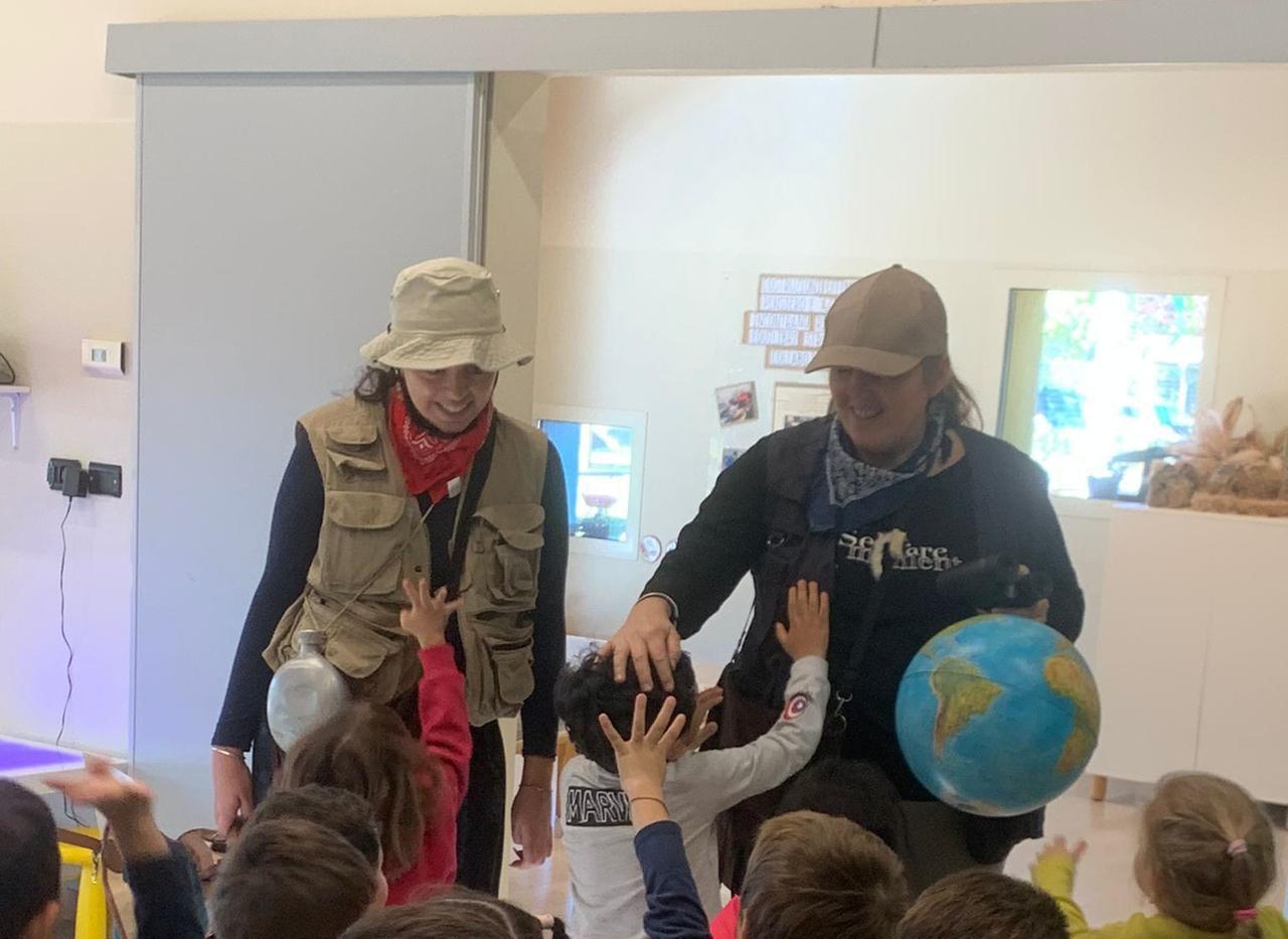 Lezioni sul Madagascar alla scuola dell’infanzia di San Possidonio con le viaggiatrici di Zazakely