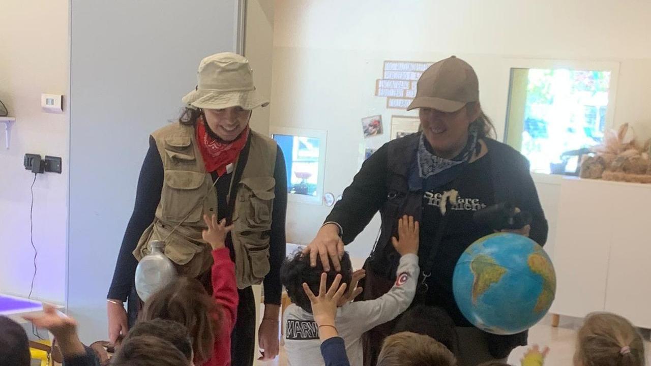 Lezioni sul Madagascar alla scuola dell’infanzia di San Possidonio con le viaggiatrici di Zazakely