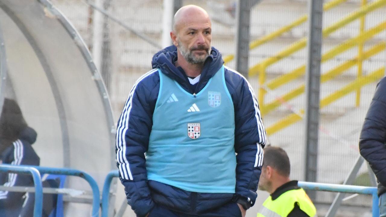 Alfonso Greco tecnico della Torres Calcio