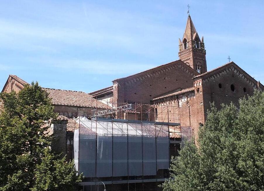 Pisa, nella chiesa di San Francesco apre il cantiere per il restauro