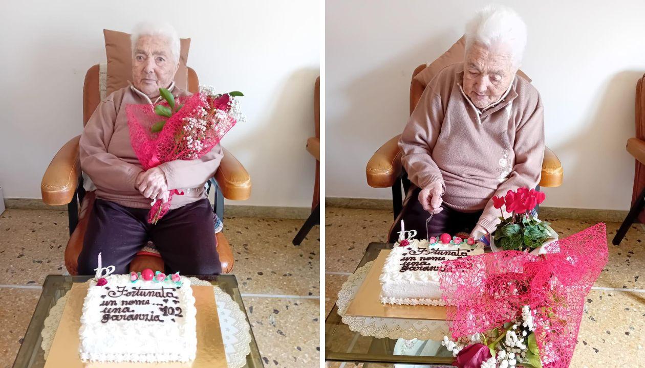 Livorno, la super nonna Fortunata e i suoi 102 anni «Il mio segreto? Ve lo racconto»