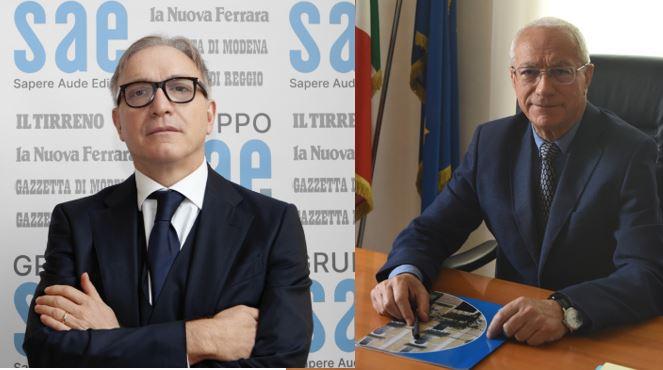 
	I presidenti Leonardis e Mattoscio

