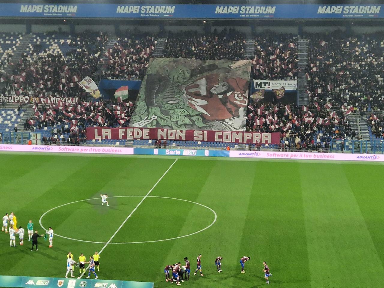 Reggiana-Sassuolo 0-2 finale, segui la nostra diretta