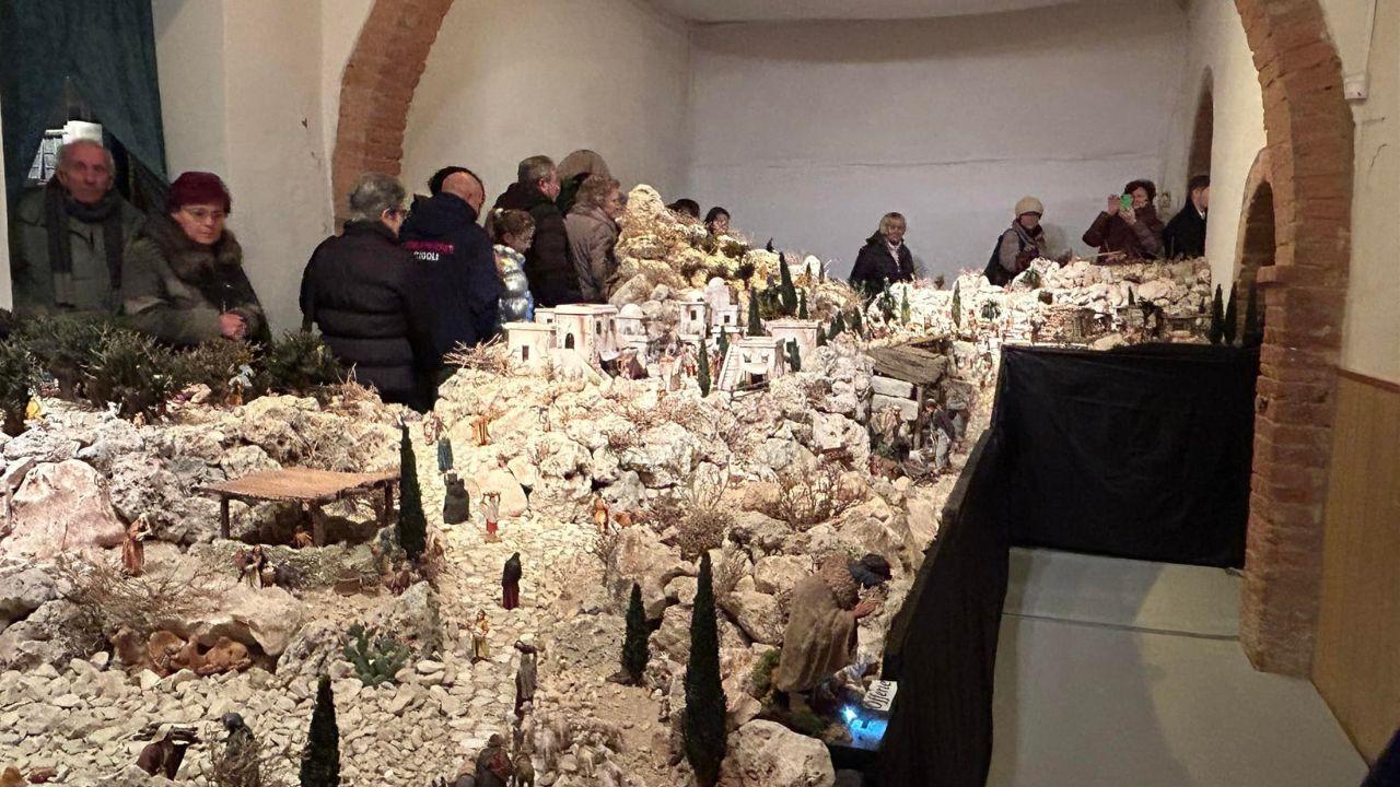 Il presepe artistico di Cigoli nell’edizione dell’anno scorso