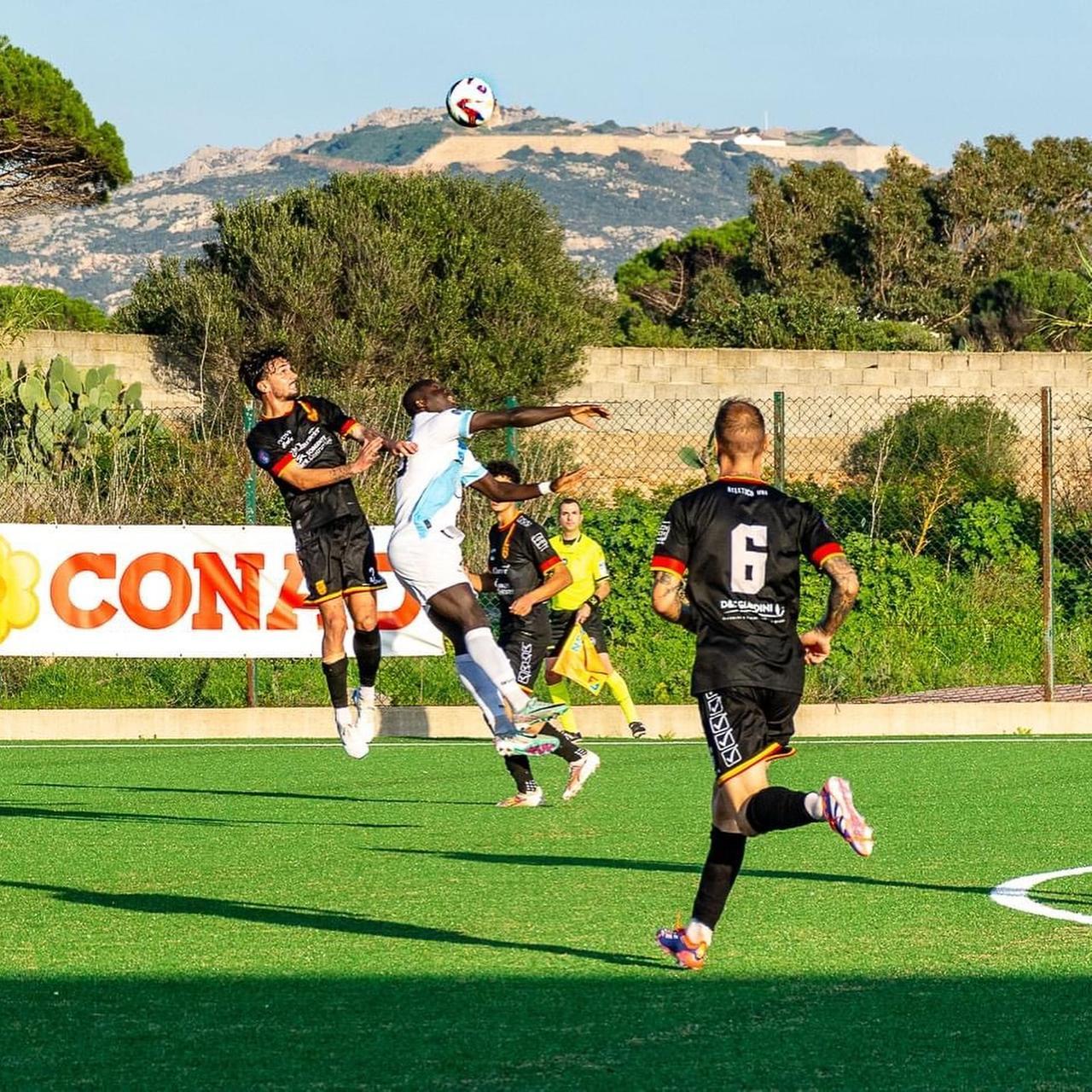 Serie D, l’Atletico Uri sconfitto 5-0 contro il Real Monterotondo