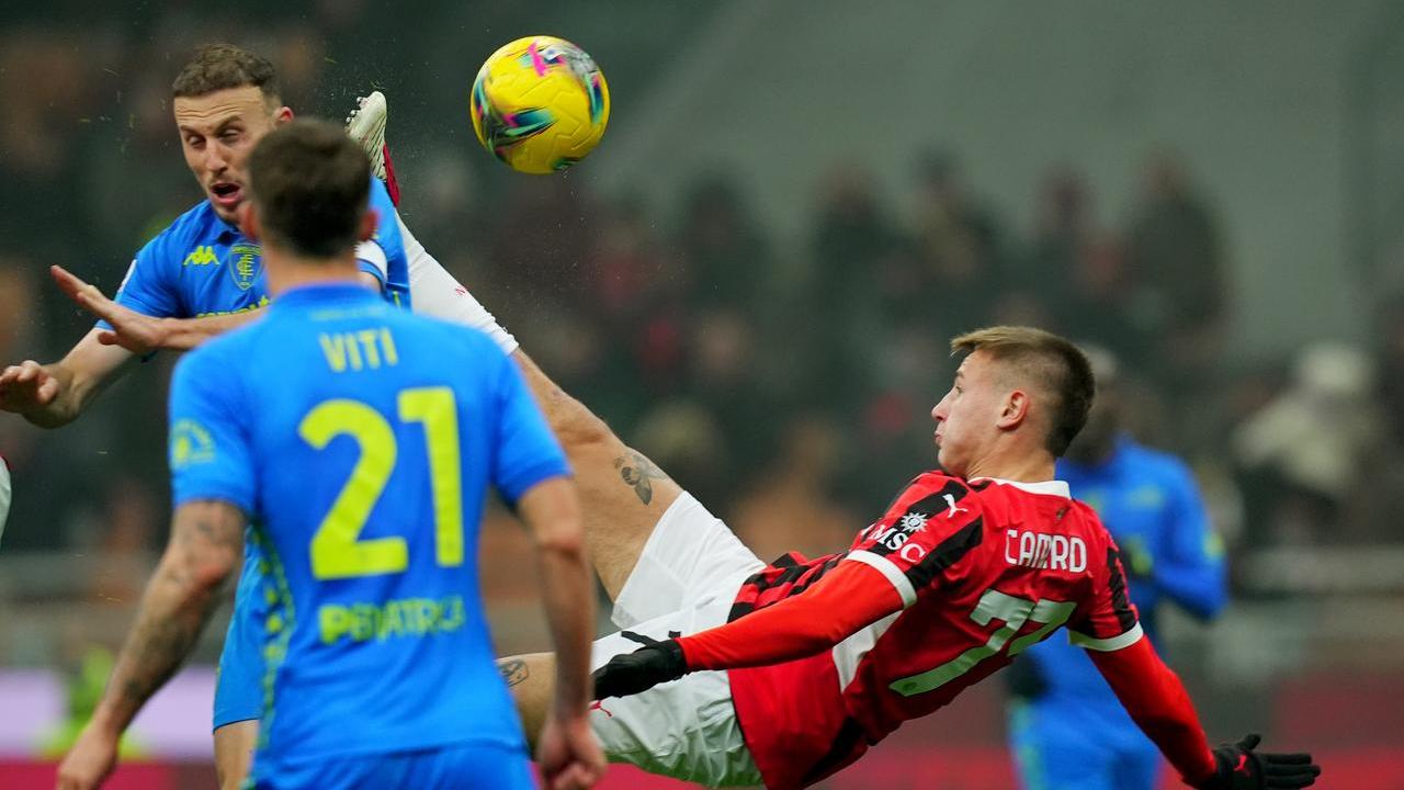 Un momento della partita