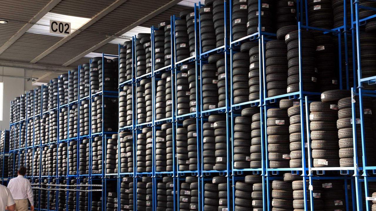 L’interno della Toyo Tires a Colle