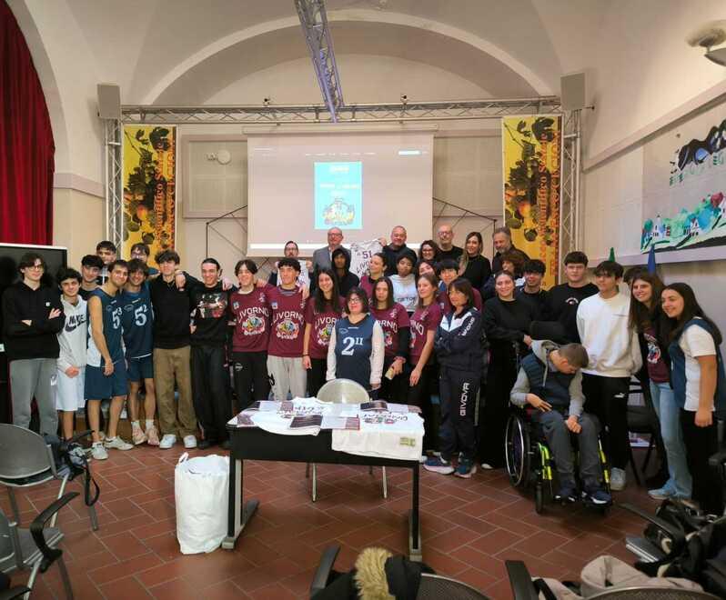 Il Baskin del liceo Cecioni di Livorno farà parte della famiglia amaranto<br>

