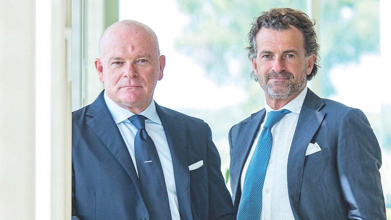 
	Fratelli Lacorte, Andrea e Roberto, rispettivamen- te presidente e vicepresiden- te del Gruppo PharmaNutra

