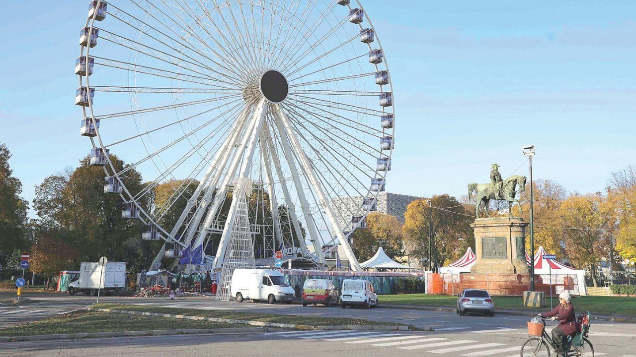 La ruota panoramica alle Cascine