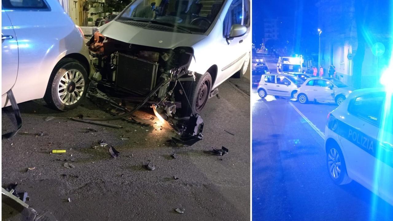 Sassari, imbocca la strada contromano: scontro violento tra due auto