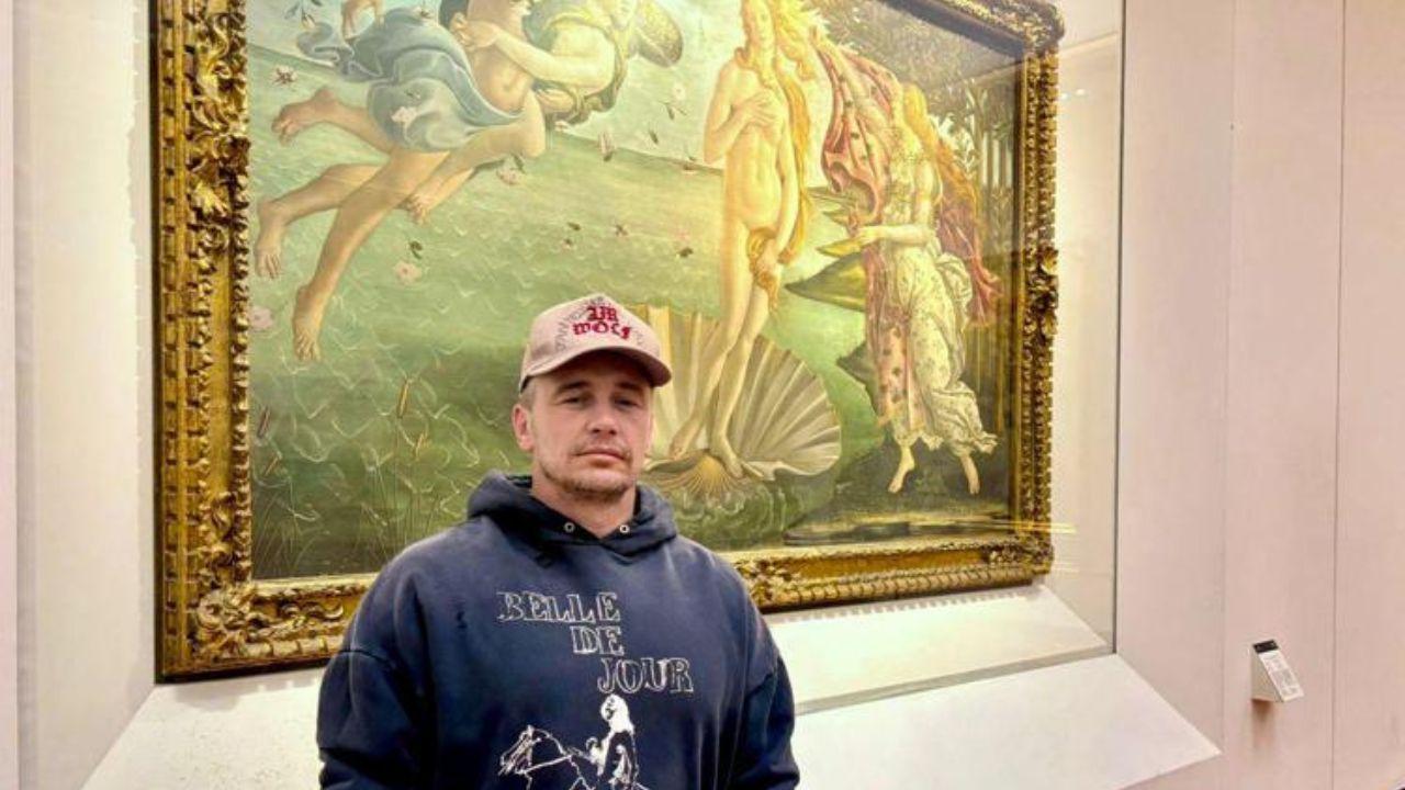 
	James Franco agli Uffizi

