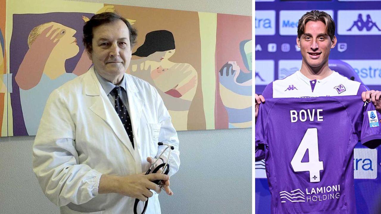 Il cardiologo Emdin e il calciatore Bove