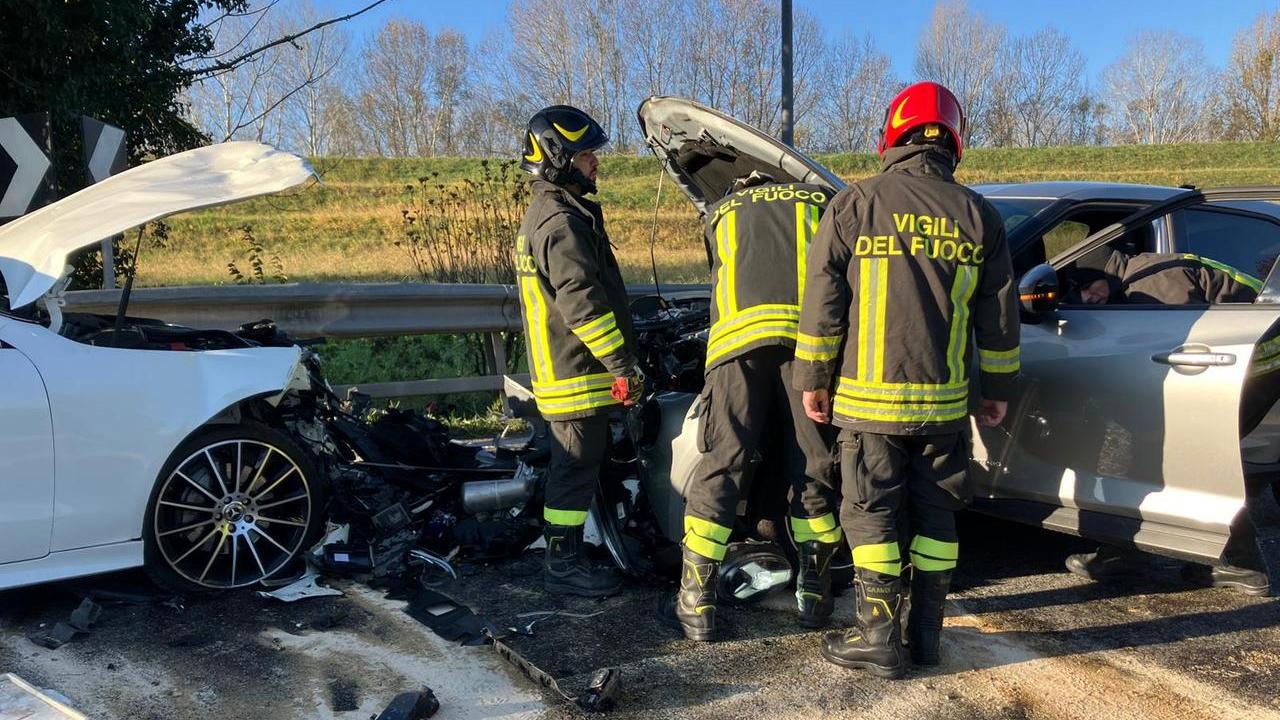 Incidente a San Biagio, tre persone coinvolte e traffico in tilt
