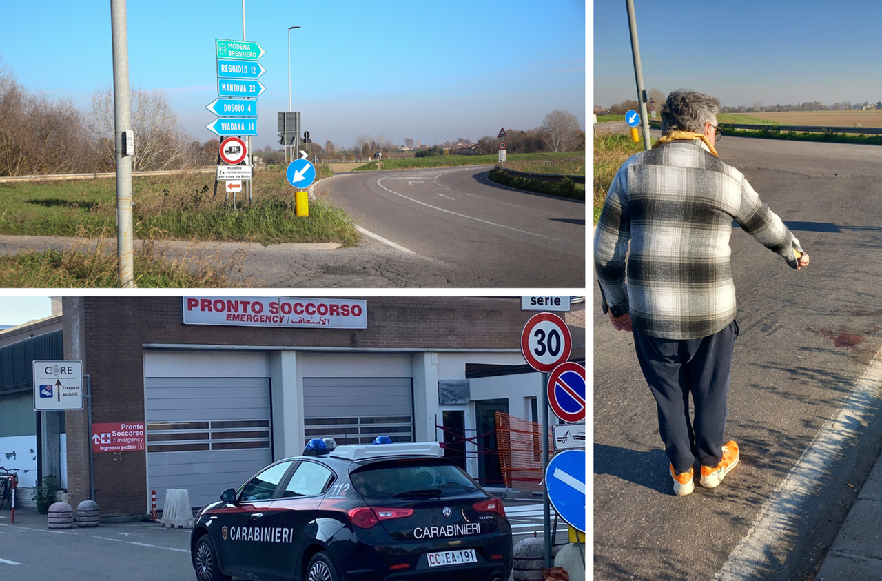 
	Il lugo dell'accoltellamento e l'arrivo dei carabinieri in ospedale

