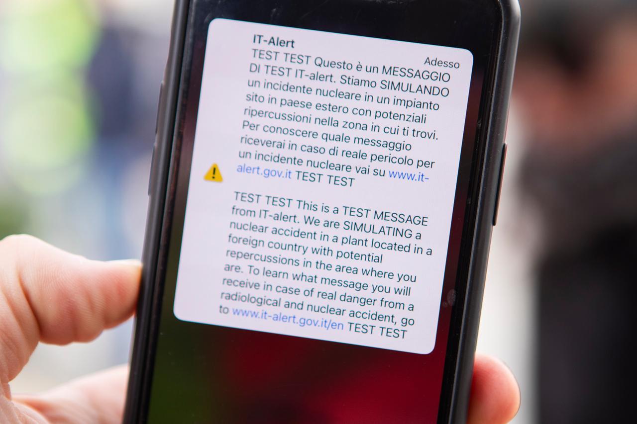 IT-Alert, ecco quando arriverà il messaggio di allarme in Emilia Romagna