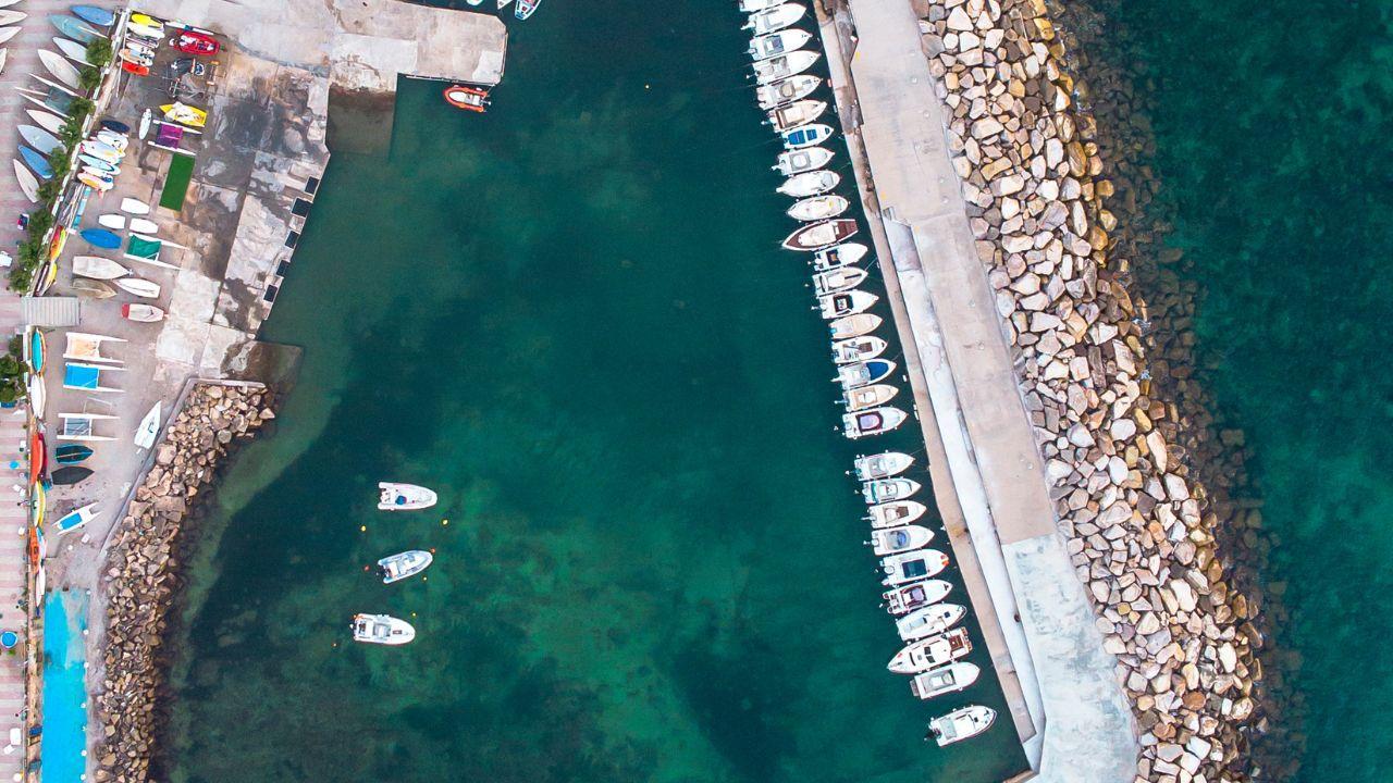 
	Lo scalo in una veduta dall'alto (foto di repertorio)

