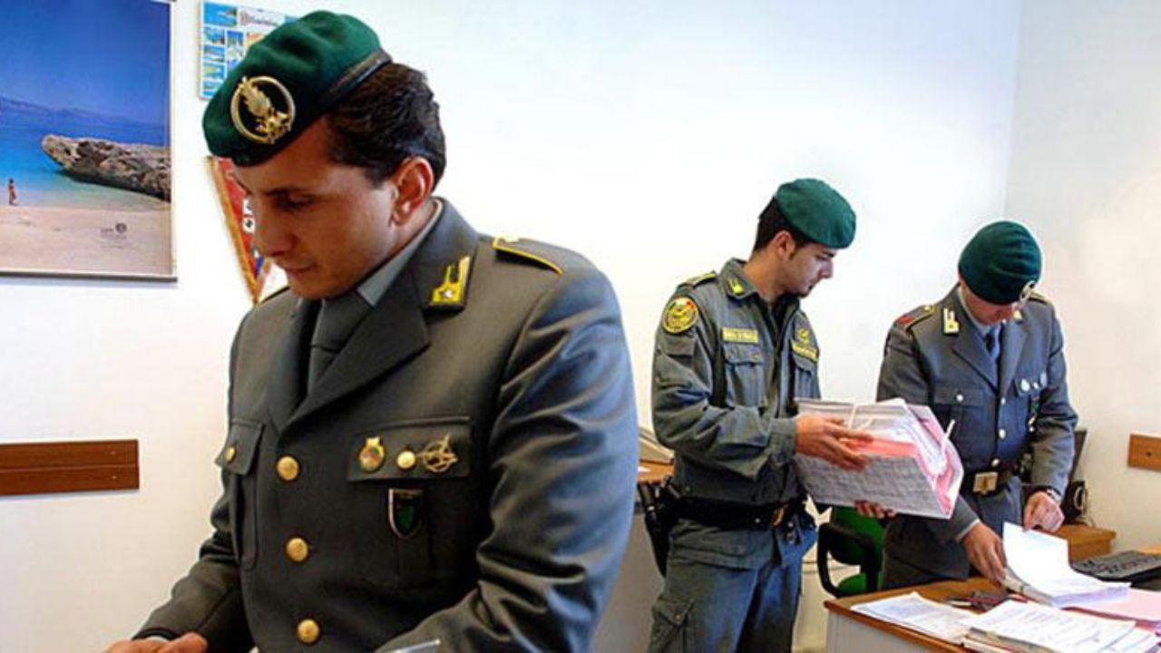 Un controllo della Finanza