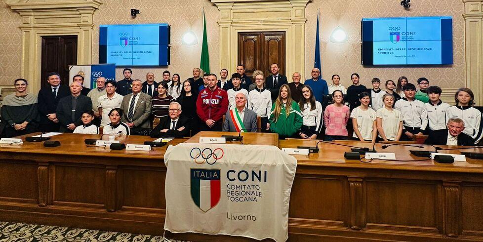 Livorno, le stelle labroniche premiate nella Giornata Olimpica del Coni: ecco chi sono<br>

