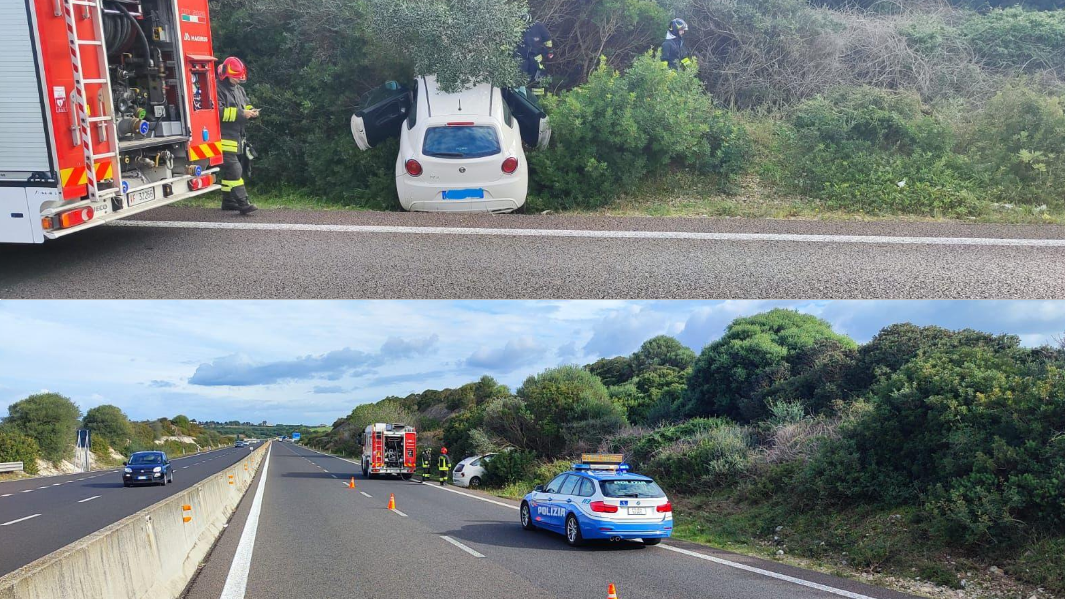 
	L'incidente sulla Ss 291 var

