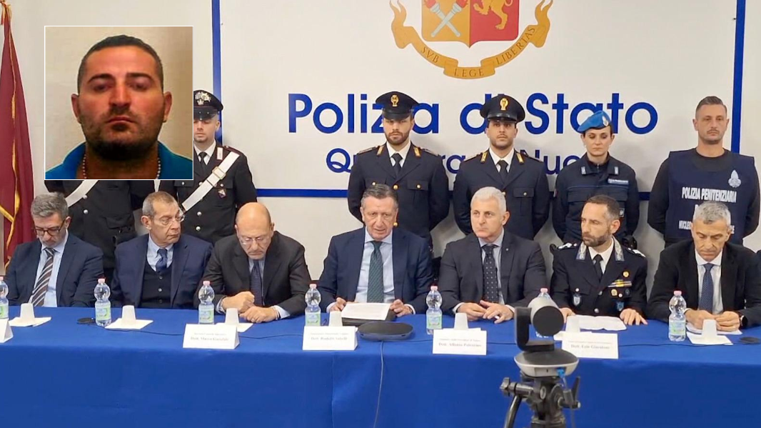 La conferenza in Questura a Nuoro (<em>foto Massimo Locci)</em>