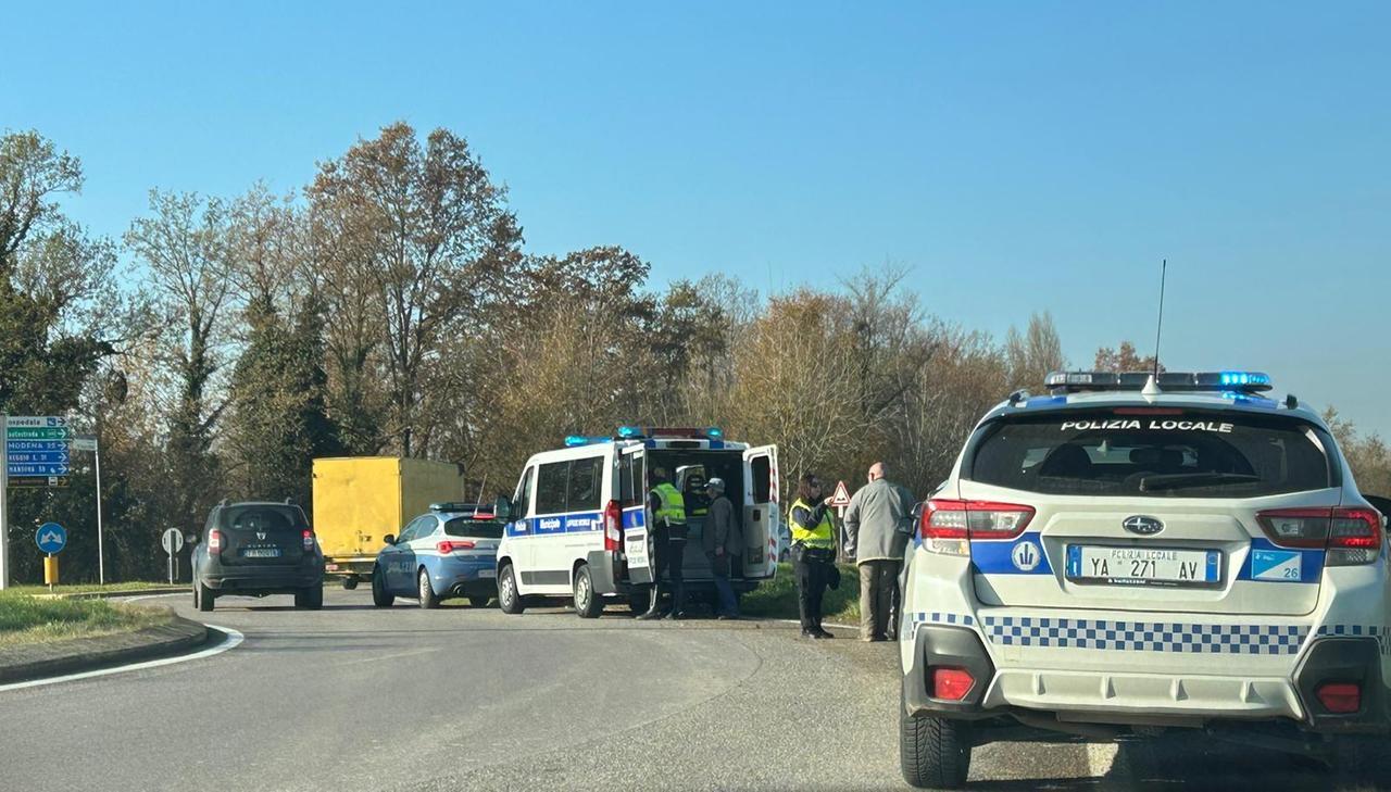 
	La polizia sul luogo dell'incidente

