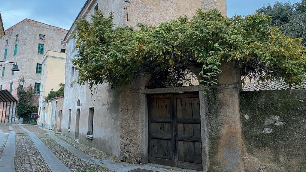 La casa natale di Grazia Deledda, nel rione Santu Predu a Nuoro