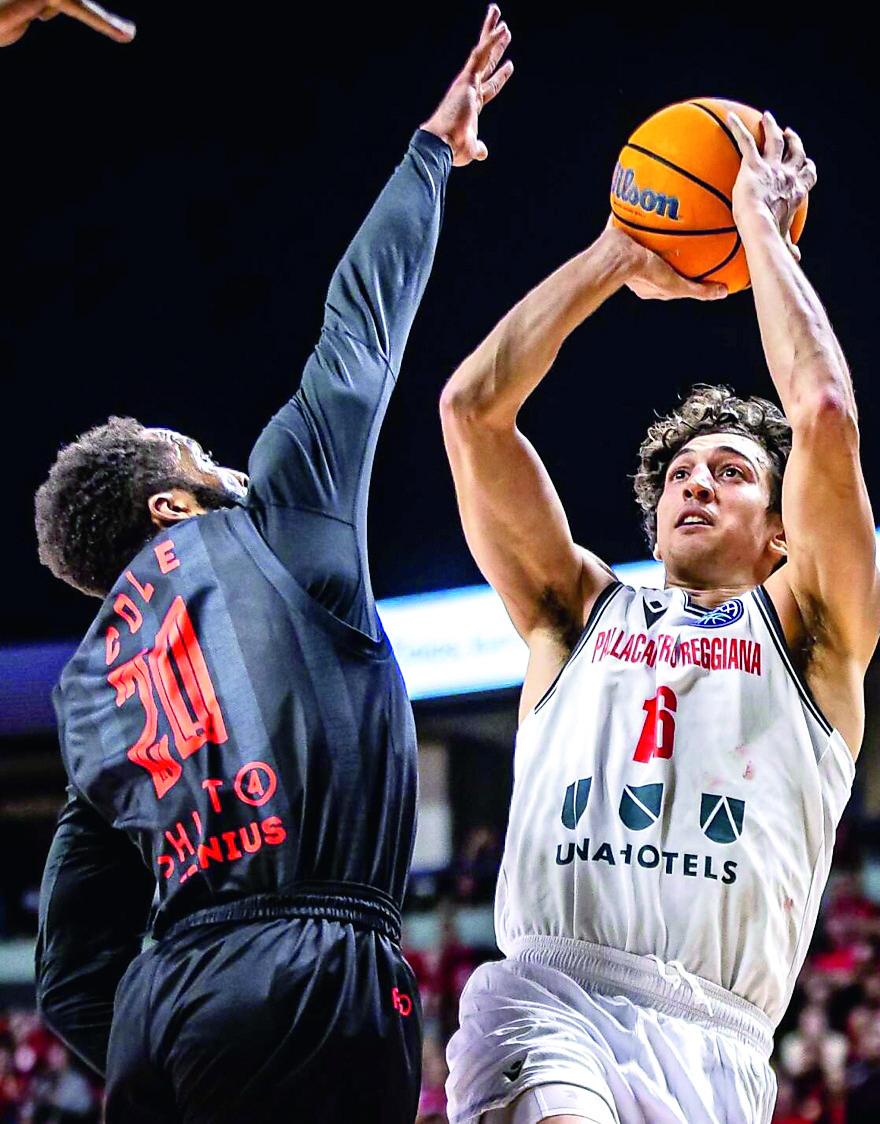 La Unahotels Reggio Emilia si arrende all’overtime in casa del Vilnius