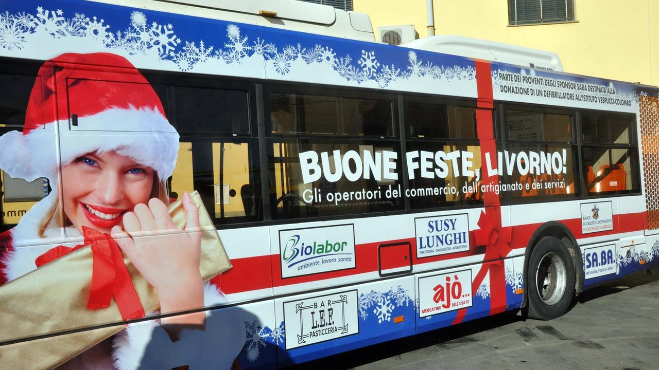In bus a Livorno per Natale: la domenica si va gratis. Anche la funicolare