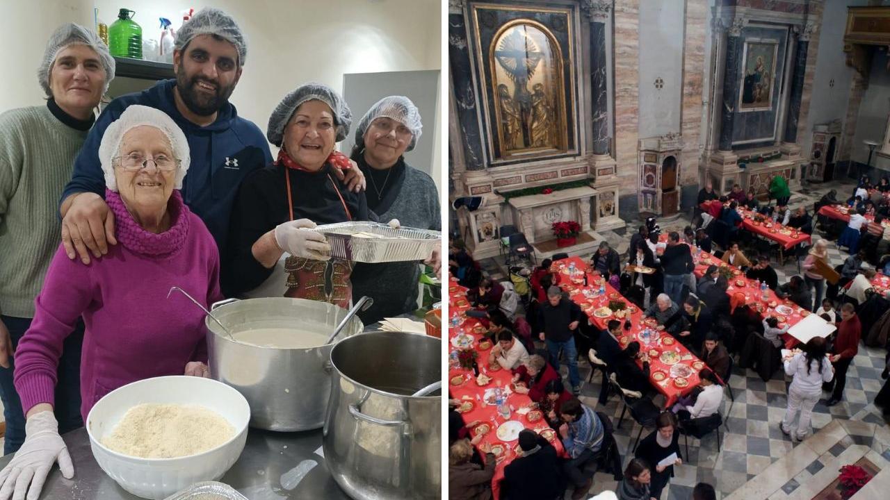 Livorno col cuore grande, per Natale 800 a tavola con Sant'Egidio