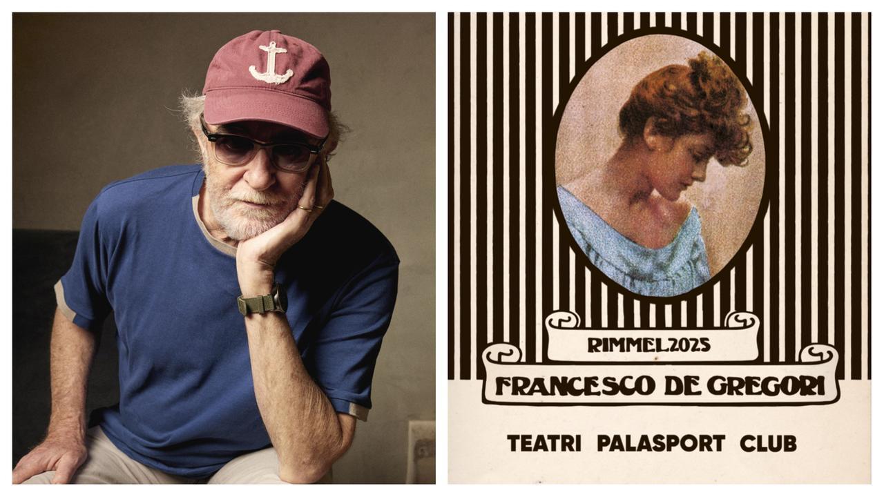 Francesco De Gregori festeggia i 50 anni di “Rimmel”: il tour nei club partirà da Modena
