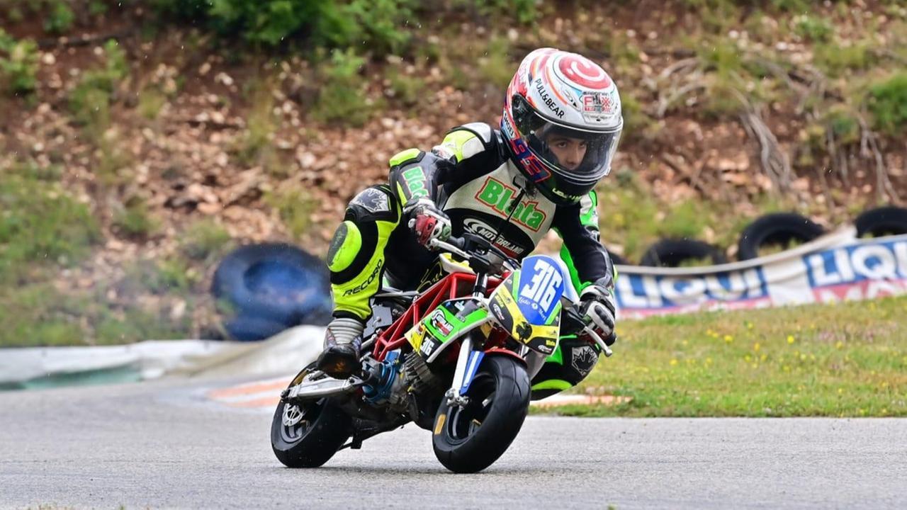 Il sogno sulle due ruote di Matteo Angius: «Diventare il nuovo Valentino»