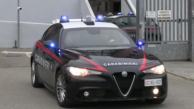 I carabinieri sono intervenuti sul posto