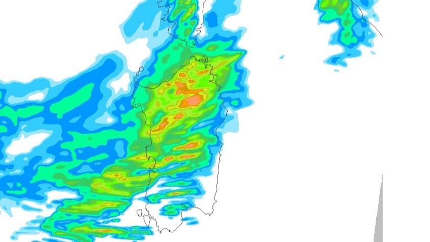 Meteo Sardegna: nel fine settimana pioggia, vento e arriva la neve sul Gennargentu – Guarda la MAPPA
