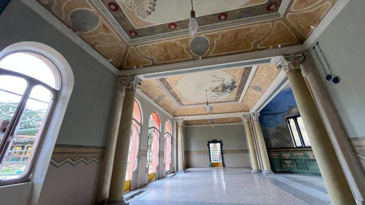 
	La Sala della Mescita dopo il restauro (Foto di Franco Silvi)

