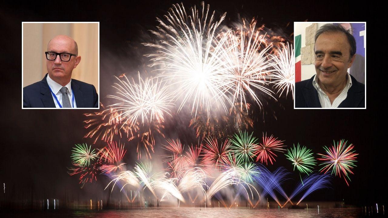 
	L'assessore regionale al Turismo Franco Cuccureddu e l'ex sindaco di Alghero Marco Tedde

