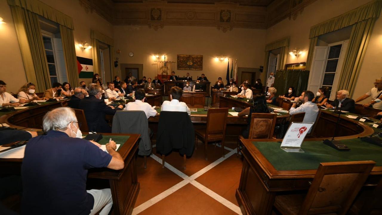 L'aula nell'estate 2022 (foto Sernacchioli)