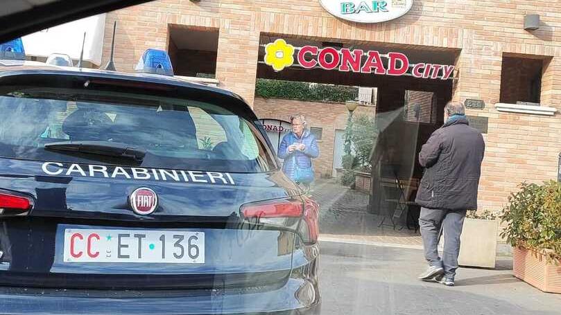 L'intervento dei carabinieri a Castelvetro