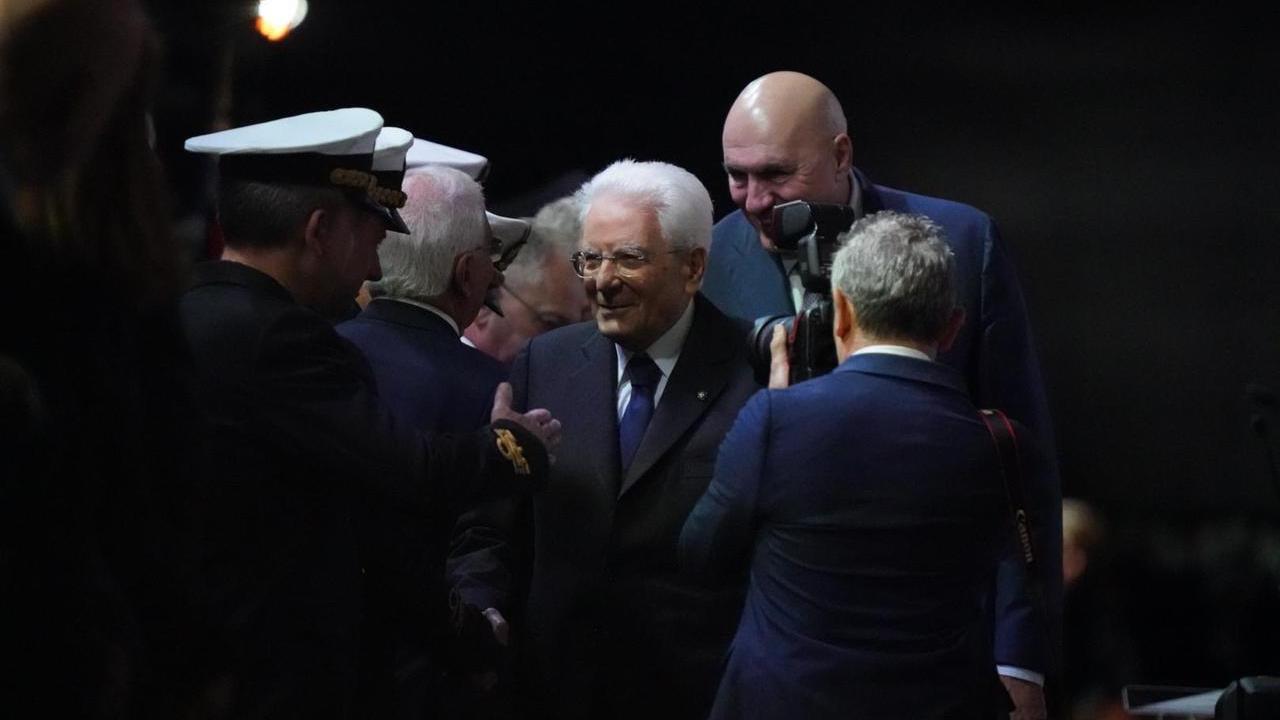 Mattarella a Livorno (foto di Franco Silvi)
