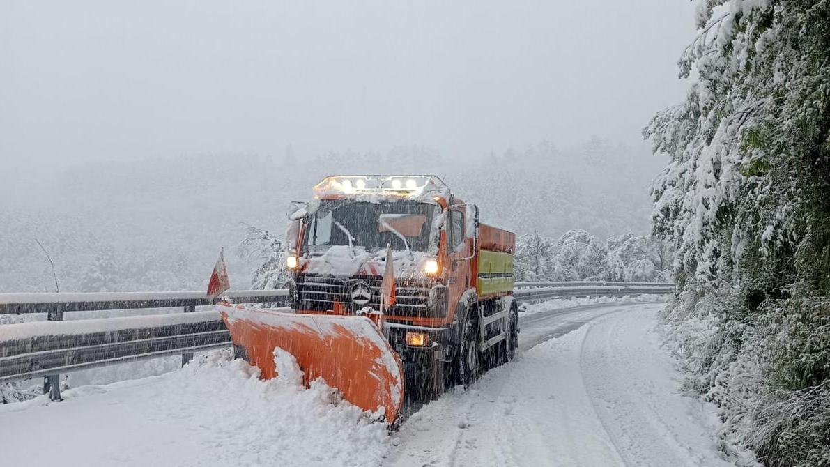 I mezzi spalaneve della Provincia saranno in azione in Appennino